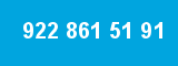922 861 51 91